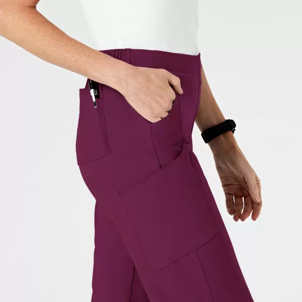 Pantaloni uniforma medicala, Wink W123, 5155, Pentru: Femei, Culoare: Wine, Marime: M, , 6 image