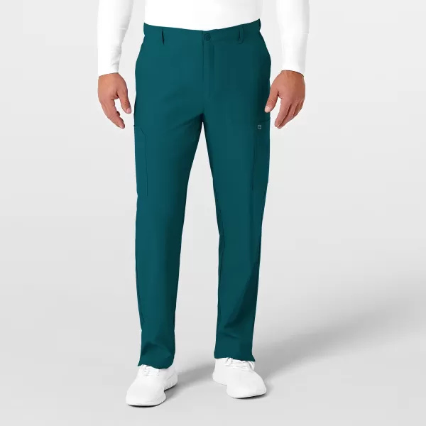 Pantaloni uniforma medicala, Wink W123, 5355, Culoare: Caribbean Blue, Marime: 2XL, 
