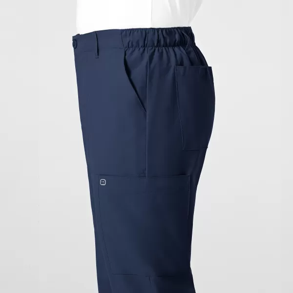 Pantaloni uniforma medicala, Wink W123, 5355, Culoare: Navy, Marime: XS, , 6 image