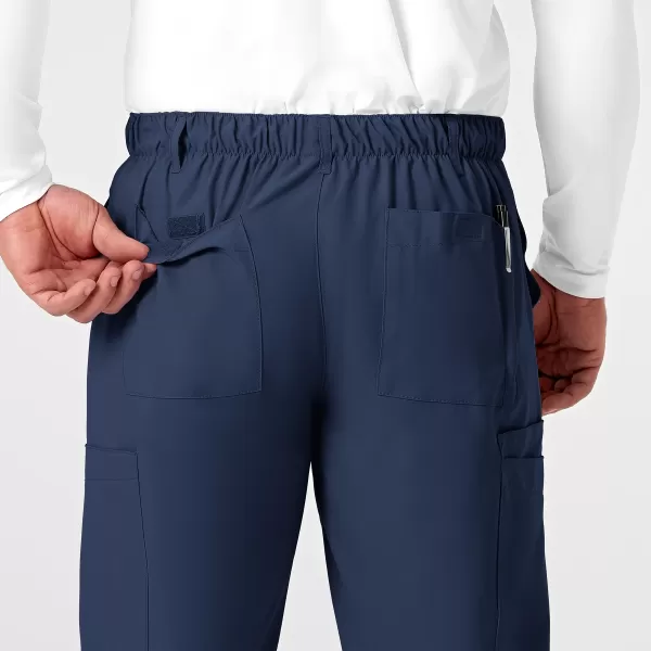 Pantaloni uniforma medicala, Wink W123, 5355, Culoare: Navy, Marime: XS, , 8 image