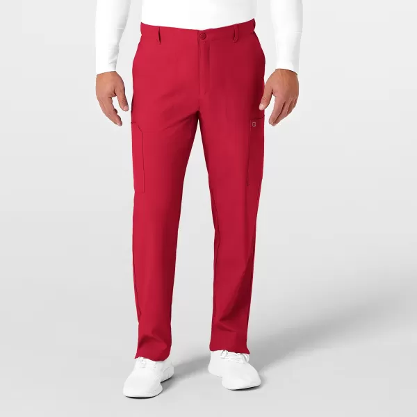 Pantaloni uniforma medicala, Wink W123, 5355, Culoare: Red, Marime: S, 