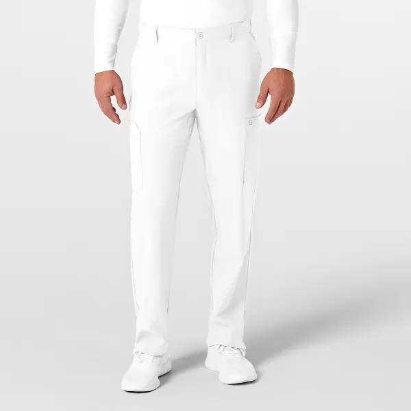 Pantaloni uniforma medicala, Wink W123, 5355, Culoare: White, Marime: S, 