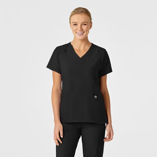Bluza uniforma medicala, Wink W123, 6155, Culoare: Black, Marime: M, 