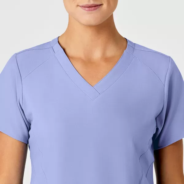 Bluza uniforma medicala, Wink W123, 6155, Culoare: Ceil, Marime: 2XS, , 4 image