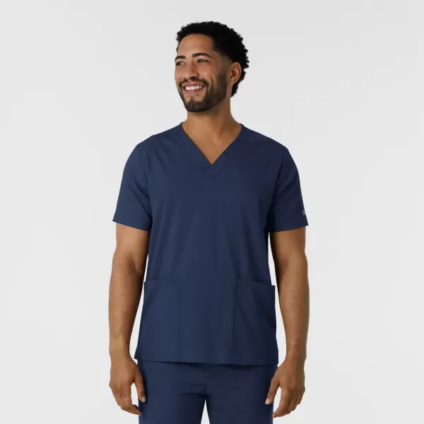 Bluza uniforma medicala, Wink Boundless, 6351, Culoare: Navy, Marime: M, 