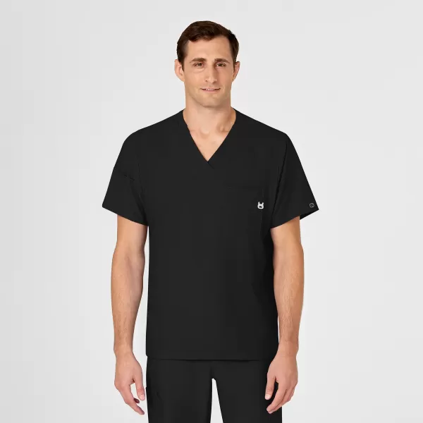 Bluza uniforma medicala, Wink W123, 6355, Culoare: Black, Marime: 2XL, 