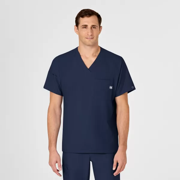 Bluza uniforma medicala, Wink W123, 6355, Culoare: Navy, Marime: M, 
