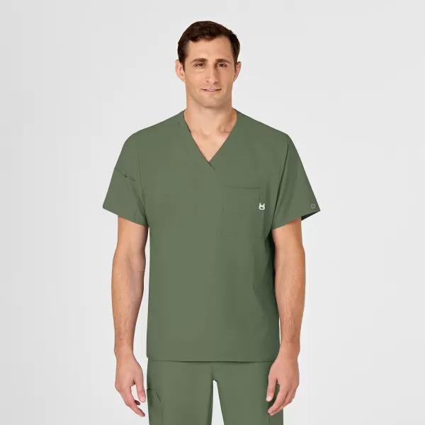Bluza uniforma medicala, Wink W123, 6355, Culoare: Olive, Marime: L, 