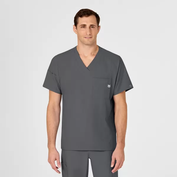 Bluza uniforma medicala, Wink W123, 6355, Culoare: Pewter, Marime: S, 