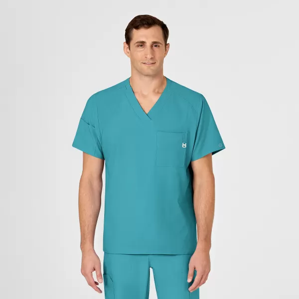Bluza uniforma medicala, Wink W123, 6355, Culoare: Teal, Marime: M, 