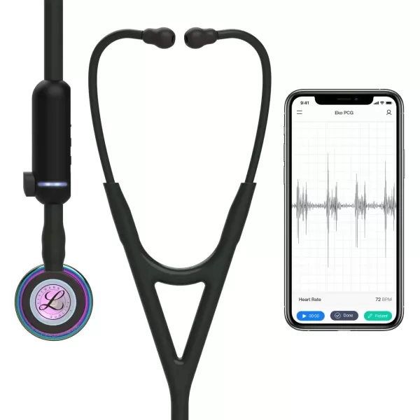 Stetoscop Littmann Electronic Core Digital 8572 Black Rainbow, , 5 image