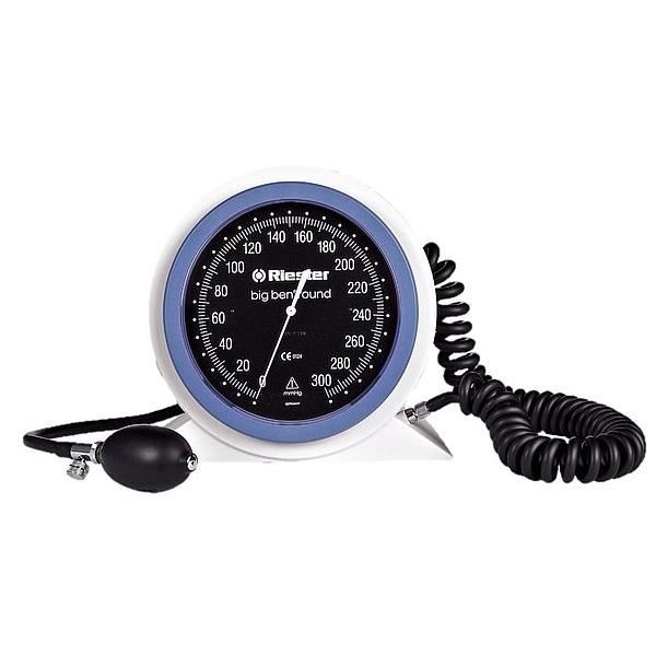 Tensiometru mecanic de masa, Riester Big Ben, cadran rotund, manseta adulti 1453, 