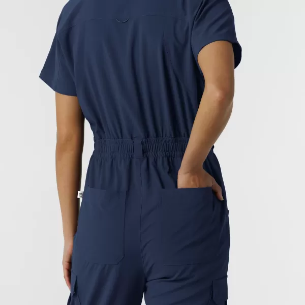 Salopeta medicala, Wink Renew, 3234, Culoare: Navy, Marime: S, , 11 image
