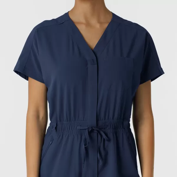 Salopeta medicala, Wink Renew, 3234, Culoare: Navy, Marime: S, , 4 image