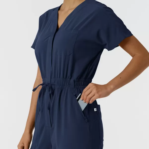 Salopeta medicala, Wink Renew, 3234, Culoare: Navy, Marime: S, , 8 image