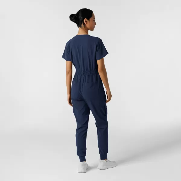 Salopeta medicala, Wink Renew, 3234, Culoare: Navy, Marime: XS, , 13 image