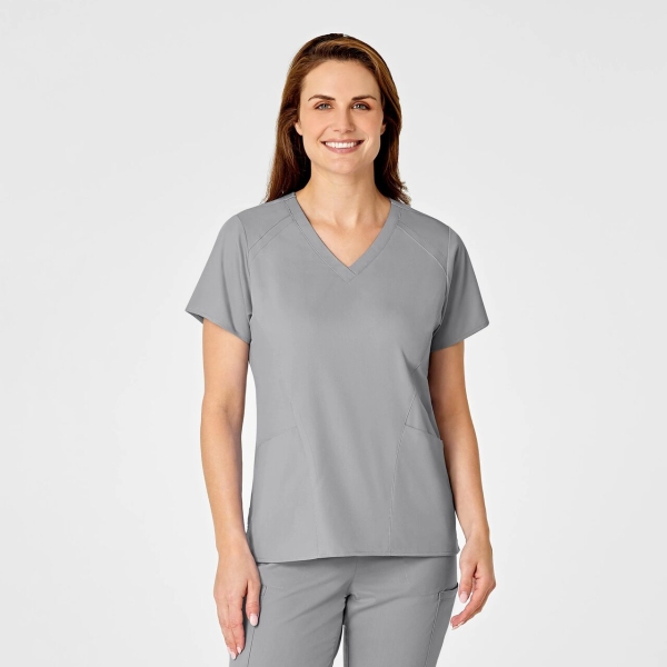 Bluza uniforma medicala, Wink PRO, 6319, Culoare: Grey, Marime: S, 