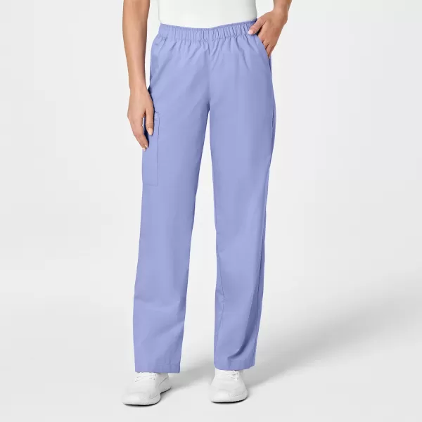 Pantaloni uniforma medicala, Wink WonderWork, 501, Culoare: Ceil, Marime: L, 