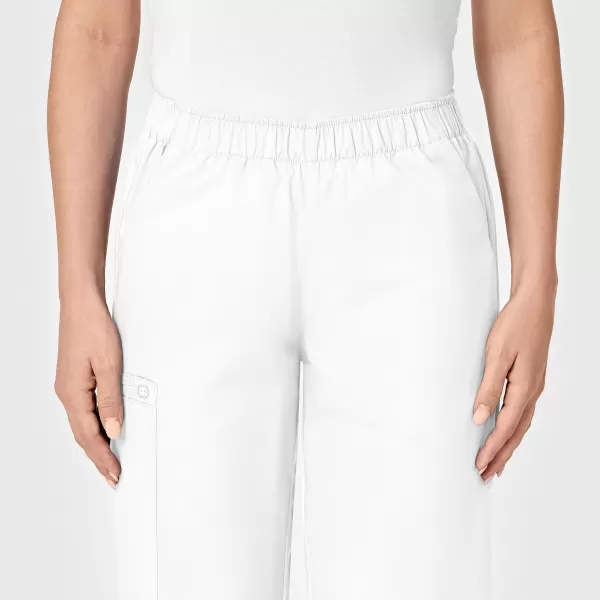 Pantaloni uniforma medicala, WinkWork, 501, Culoare: White, Marime: XL, , 4 image