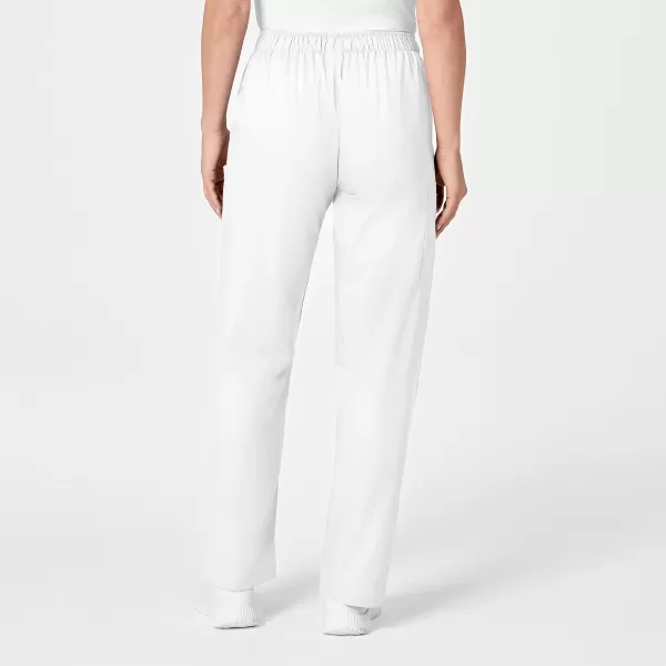 Pantaloni uniforma medicala, WinkWork, 501, Culoare: White, Marime: XL, , 8 image