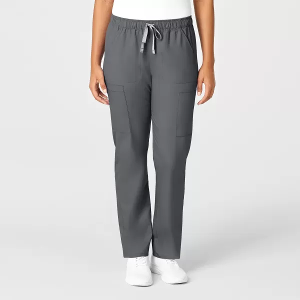 Pantaloni uniforma medicala, WonderWork, 505, Culoare: Pewter, Marime: M, 