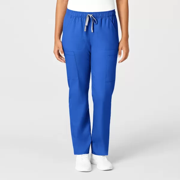 Pantaloni uniforma medicala, WonderWork, 505, Culoare: Royal Blue, Marime: S, 
