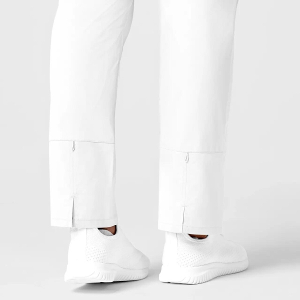 Pantaloni uniforma medicala, Wink Work, 505, Culoare: White, Marime: XS, , 8 image