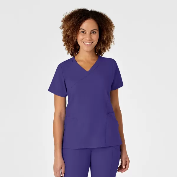 Bluza uniforma medicala, Wink W123, 6455, Culoare: Grape, Marime: XS, 