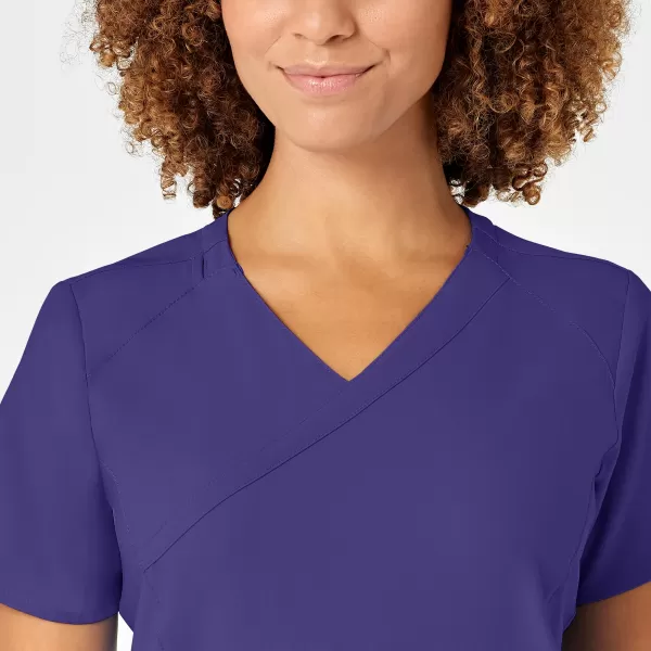 Bluza uniforma medicala, Wink W123, 6455, Culoare: Grape, Marime: XS, , 3 image