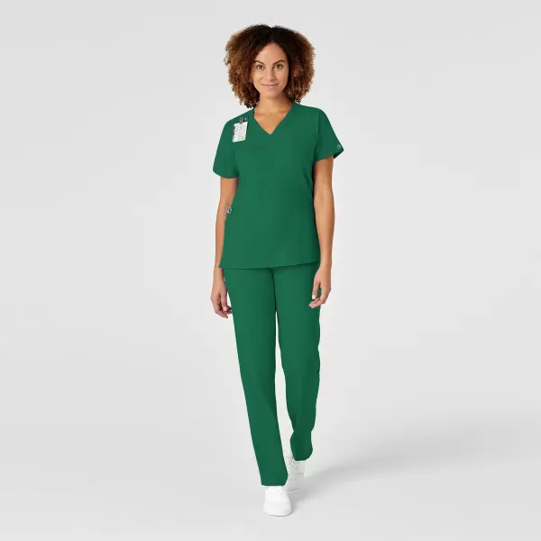 Bluza uniforma medicala, Wink W123, 6455, Culoare: Hunter, Marime: S, , 2 image