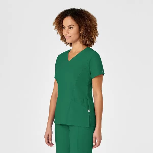 Bluza uniforma medicala, Wink W123, 6455, Culoare: Hunter, Marime: M, , 3 image