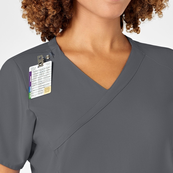 Bluza uniforma medicala, Wink W123, 6455, Culoare: Pewter, Marime: L, , 5 image