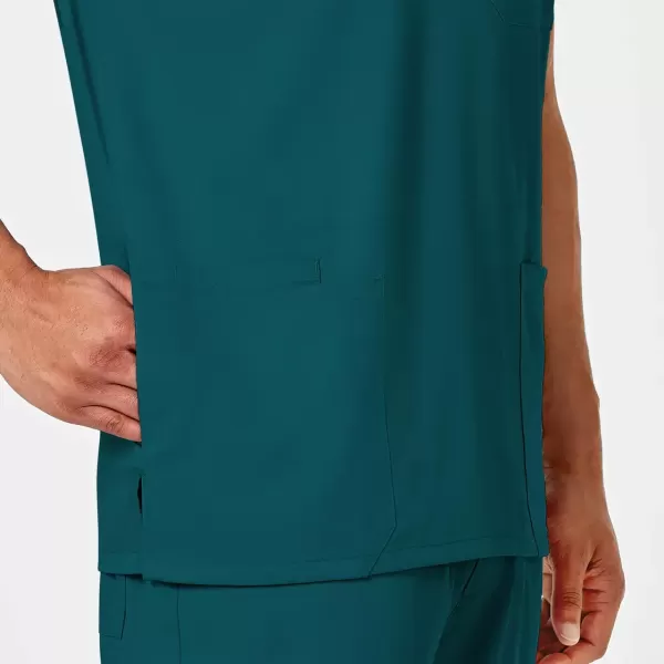 Bluza uniforma medicala, Wink PRO, 6819, Culoare: Caribbean Blue, Marime: XS, , 8 image