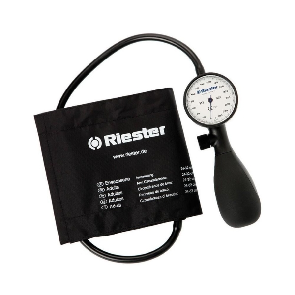 Tensiometru mecanic Riester Shock-proof, alb, 