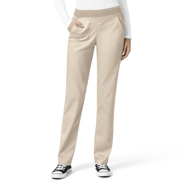 Pantaloni uniforma medicala, Wink PRO, 5419, Culoare: Khaki, Marime: M, 