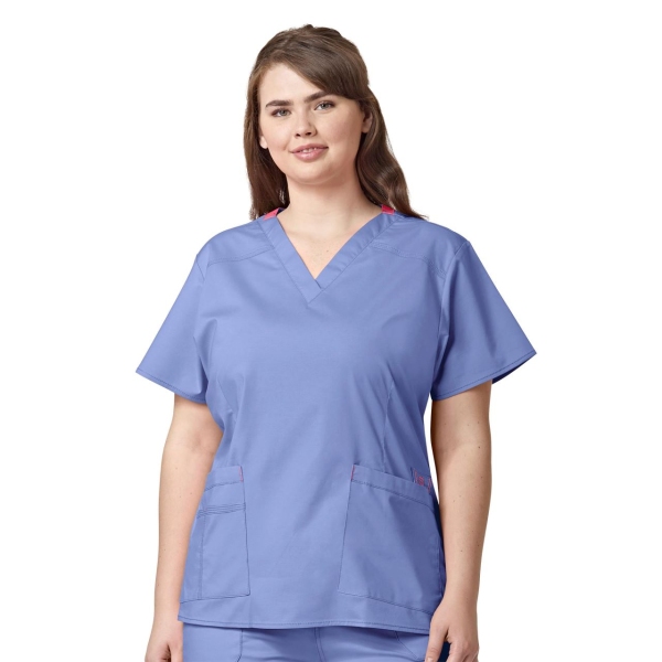 Bluza uniforma medicala, Wink FLEX, 6108, Culoare: Ceil, Marime: L, 