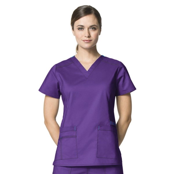 Bluza uniforma medicala, Wink FLEX, 6108, Culoare: EVL, Marime: 2XS, 
