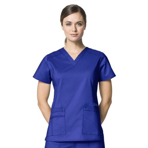 Bluza uniforma medicala, Wink FLEX, 6108, Culoare: Galaxy Blue, Marime: XS, 