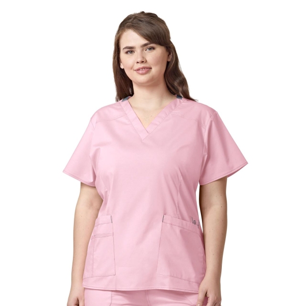 Bluza uniforma medicala, Wink FLEX, 6108, Culoare: Pink RBS, Marime: L, 