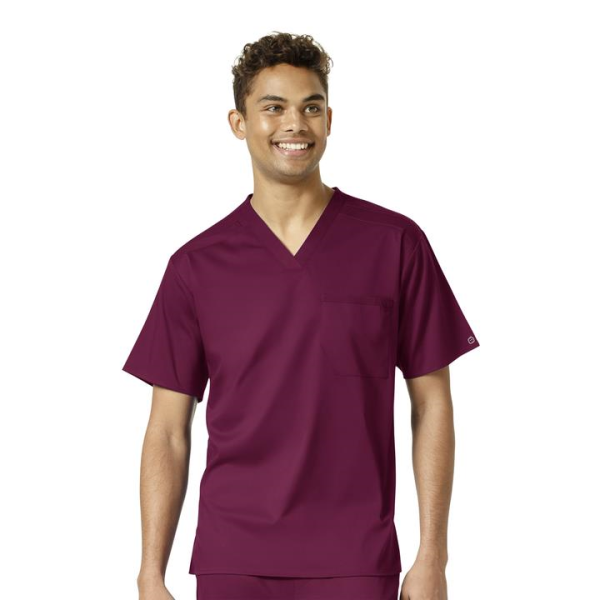 Bluza uniforma medicala, Wink PRO, 6619, Culoare: Wine, Marime: L, 