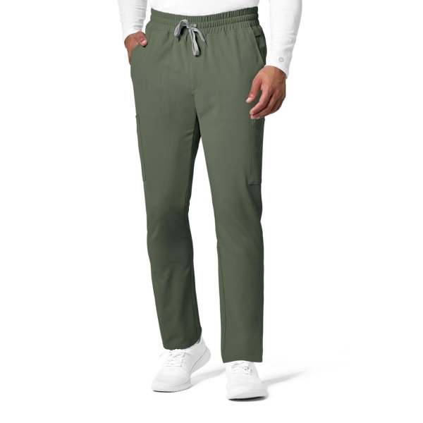 Pantaloni uniforma medicala, Wink Renew, 5434, Culoare: Olive, Marime: S, 