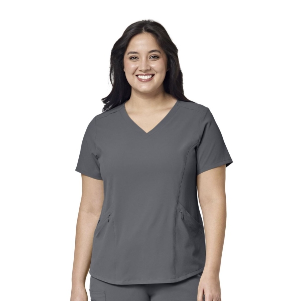 Bluza uniforma medicala, Wink Renew, 6134, Culoare: Pewter, Marime: XS, 