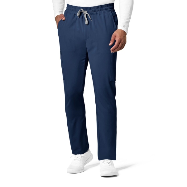 Pantaloni uniforma medicala, Wink Renew, 5434, Culoare: Navy, Marime: L, 