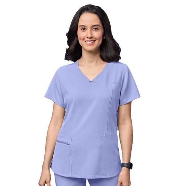 Bluza uniforma medicala, Wink Thrive, 6322, Culoare: Ceil, Marime: L, 