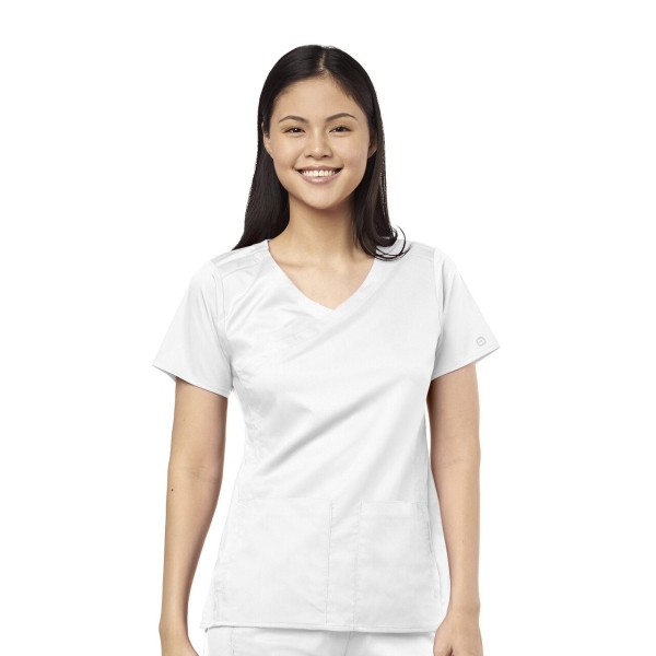 Bluza uniforma medicala, Wink PRO, 6519, Culoare: White, Marime: 2XS, 