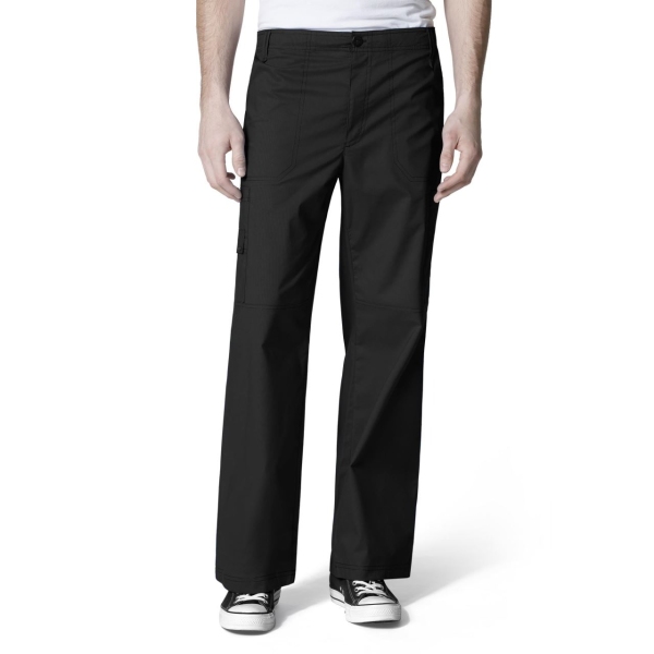 Pantaloni uniforma medicala, FLEX, 5618, Culoare: Black, Marime: XS, 