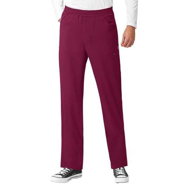 Pantaloni uniforma medicala, Wink Aero, 5429, Culoare: Wine, Marime: XS, 