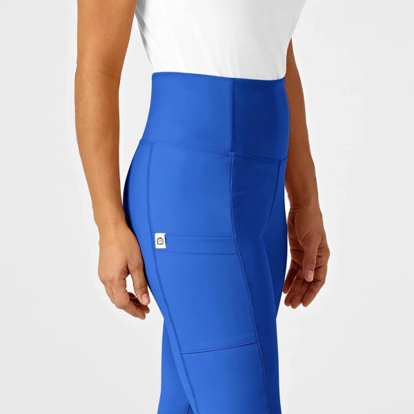 Pantaloni uniforma medicala, Wink Renew, 5159, Culoare: Royal Blue, Marime: XS, , 3 image