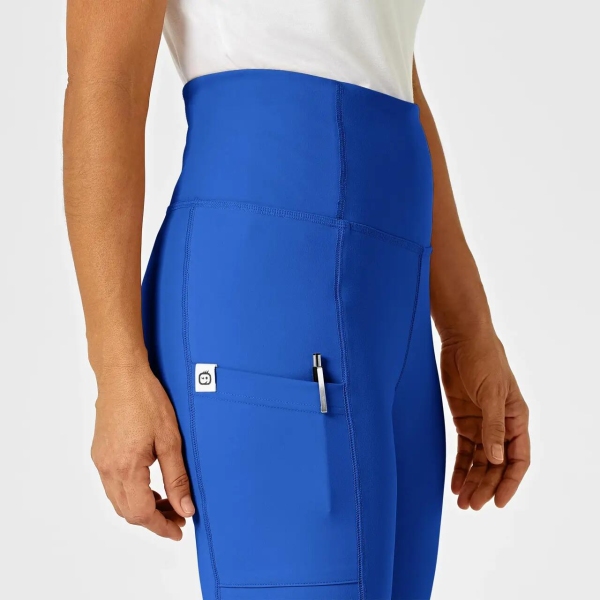 Pantaloni uniforma medicala, Wink Renew, 5159, Culoare: Royal Blue, Marime: XS, , 6 image