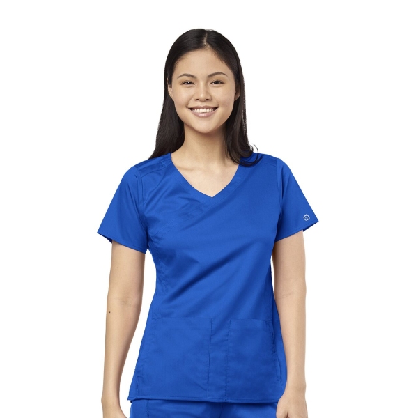 Bluza uniforma medicala, Wink PRO, 6519, Culoare: Royal Blue, Marime: 3XL, 